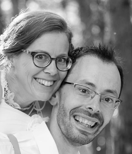 Sophie et Adrien, vos hôtes au Domaine Solio